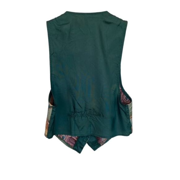 Back Road Blues St Patrick's Day Vest with 5 Pins - Size Medium - Picture 2 of 5